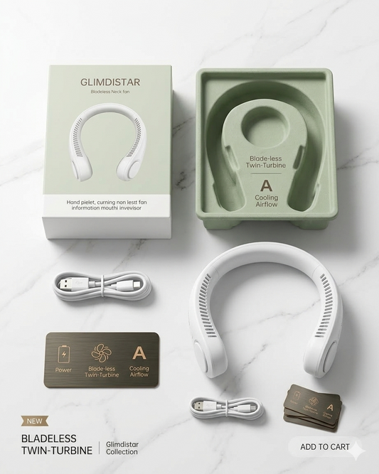 360° Cooling Neck Fan