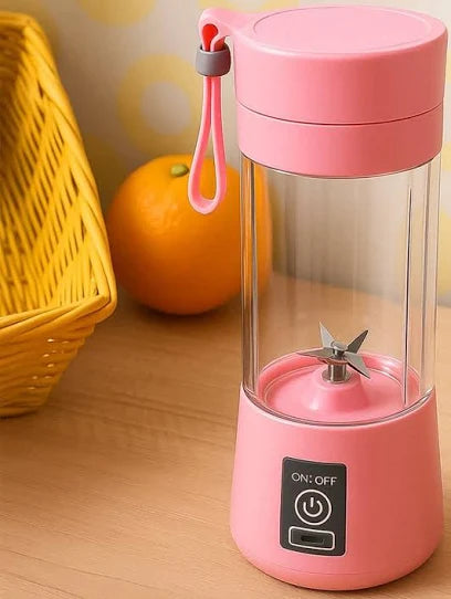 Portable Electric 6 Blade USB Juice Maker (380 ml)